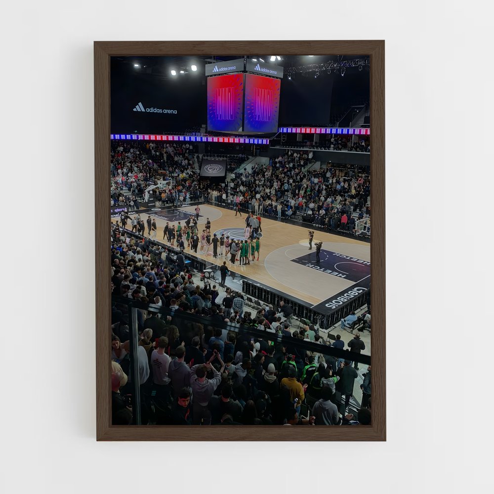 Poster La Foule Parisienne – affiche Basketball (vue 5)